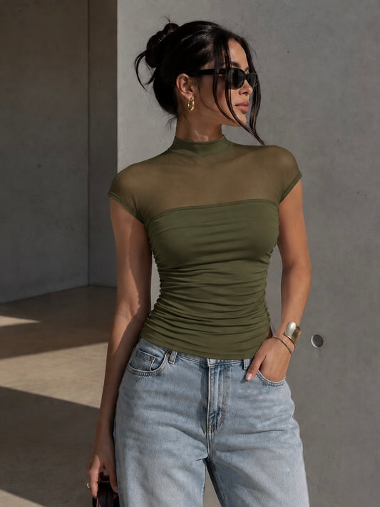 Blusa Ariana Olivo