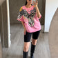Blusa Oversize Perlas