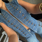 Chaleco Napoleón Denim