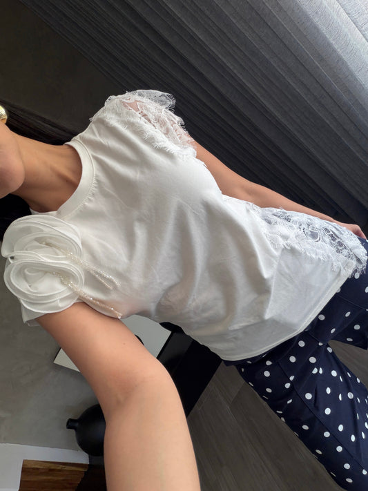Blusa Larisa Blanca