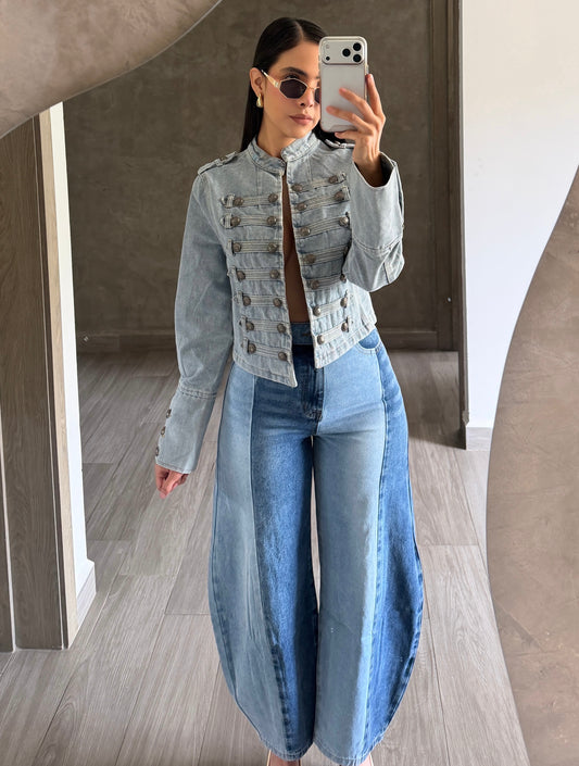 Jeans Bi Color