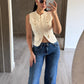 Blusa Napoleón Crema