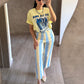 Pantalón Rayas