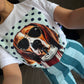 Playera Polka Dog