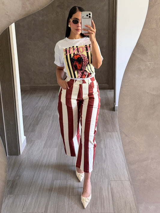 Pantalón Rayas