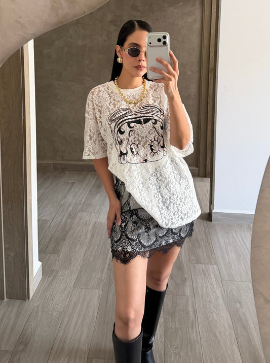Falda Encaje