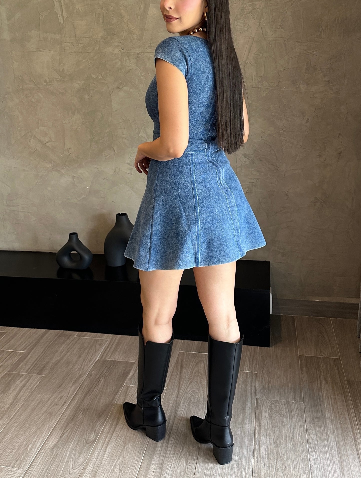 Vestido Denim