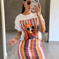 Falda Rayada