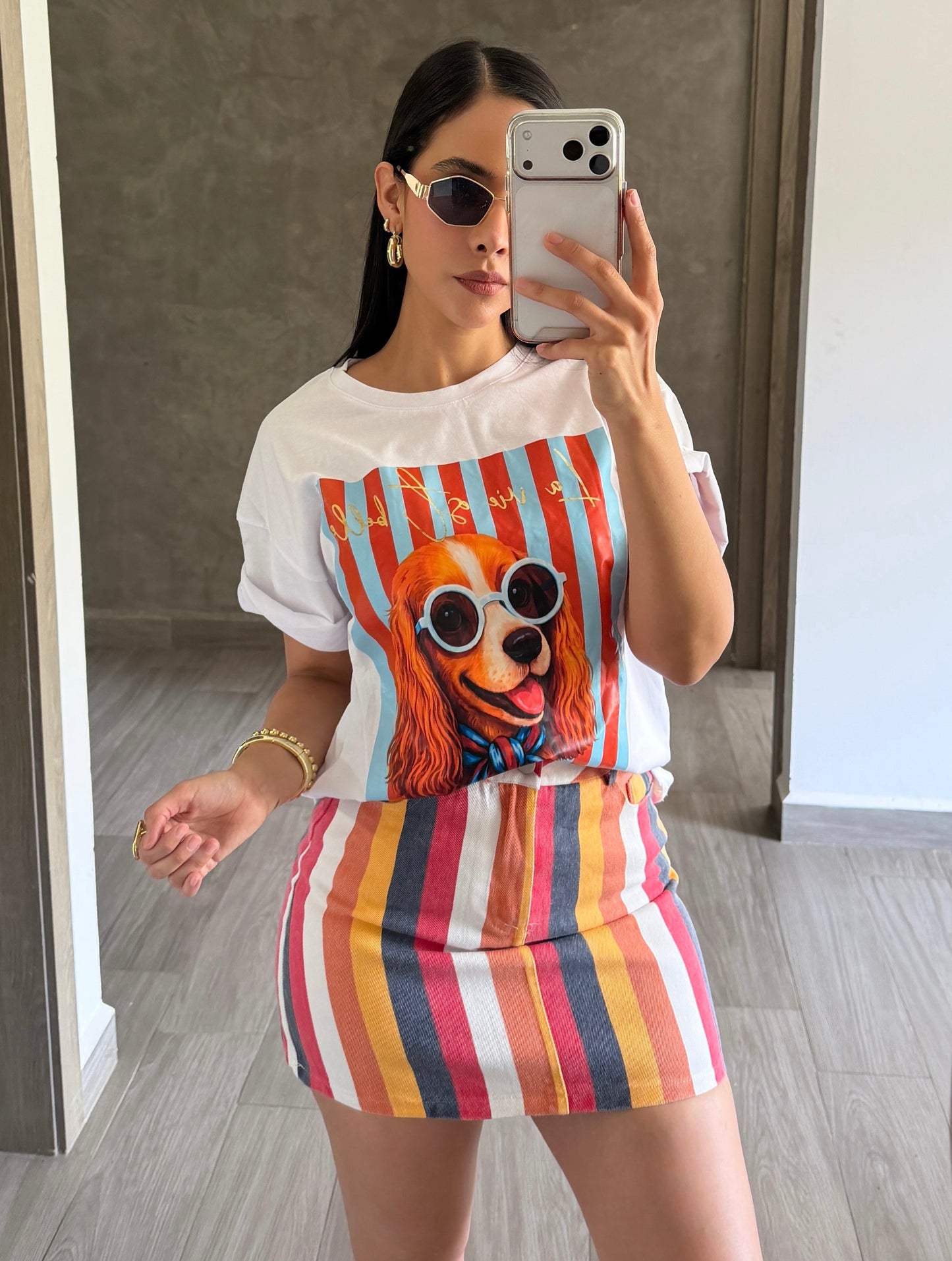 Falda Rayada