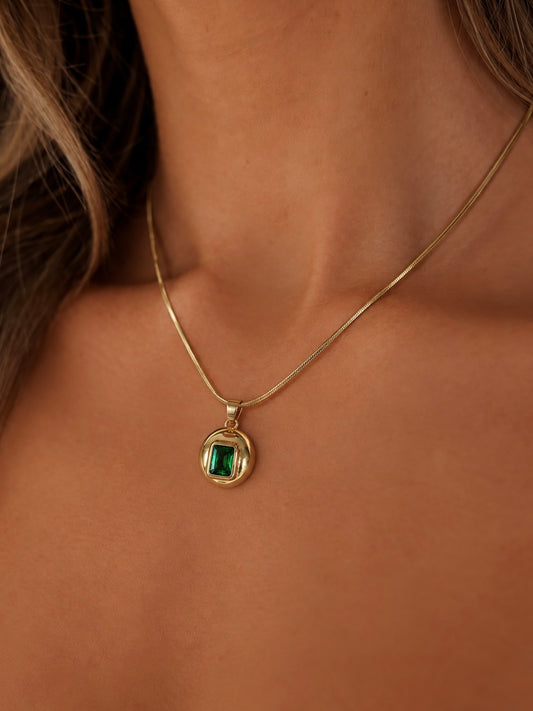 Collar Piedra Verde