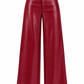 Pantalón Polipiel Rojo