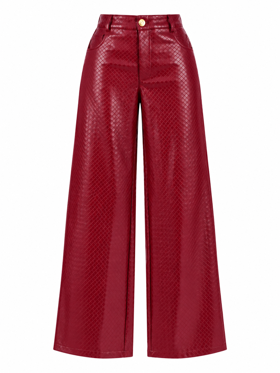 Pantalón Polipiel Rojo