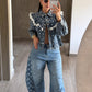 Chamarra Polka Denim