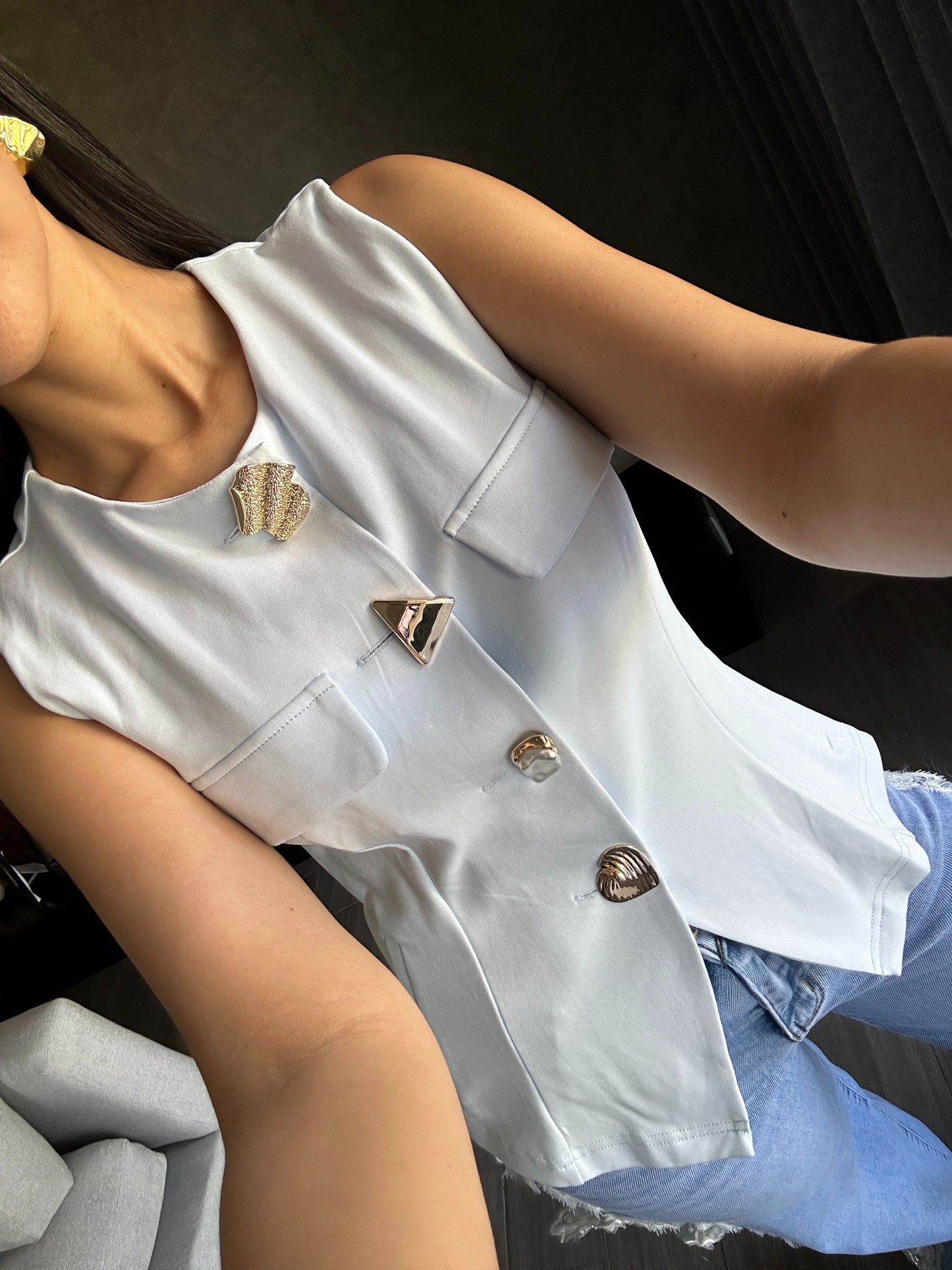Blusa Baby Blue