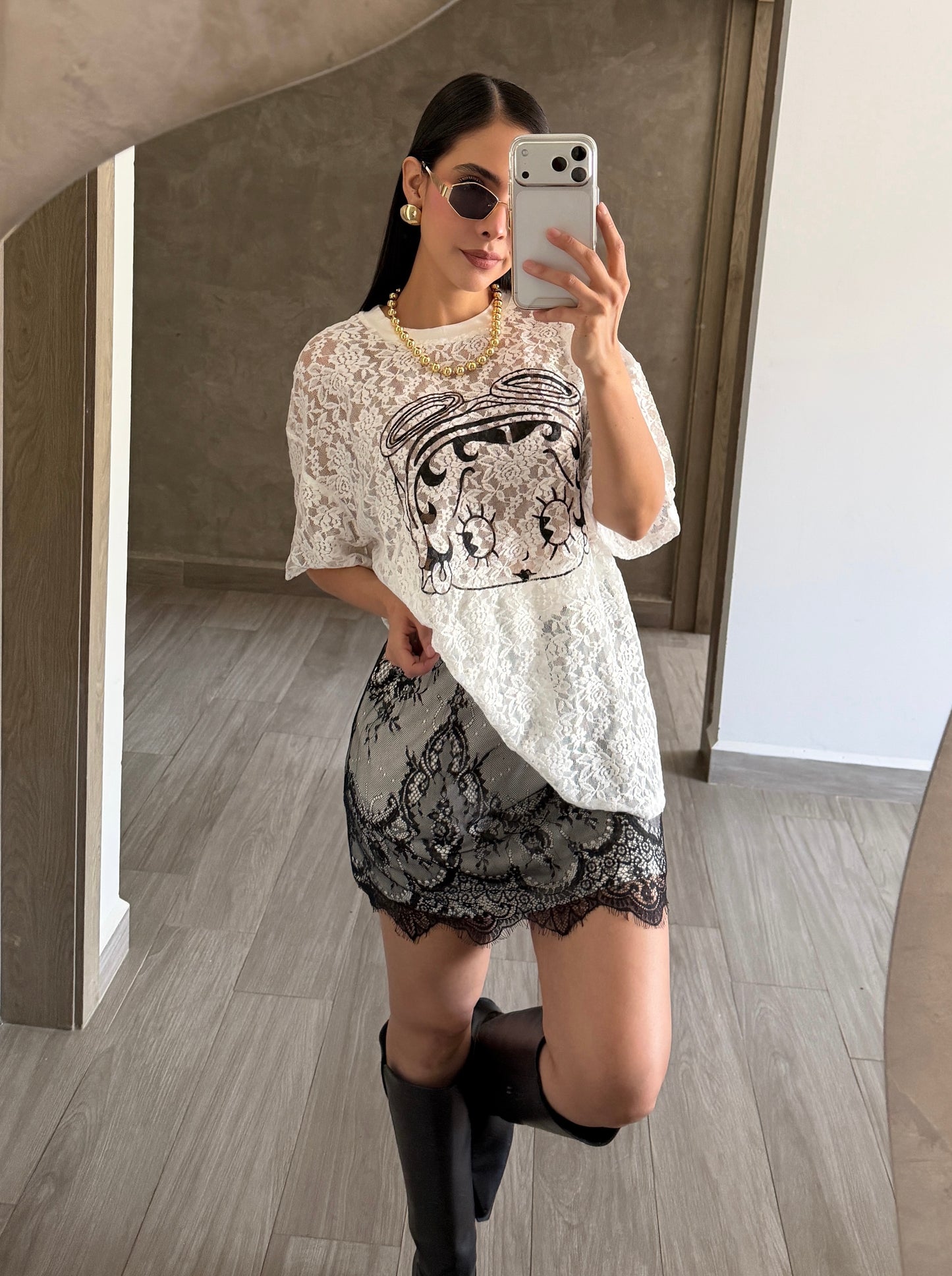 Falda Encaje