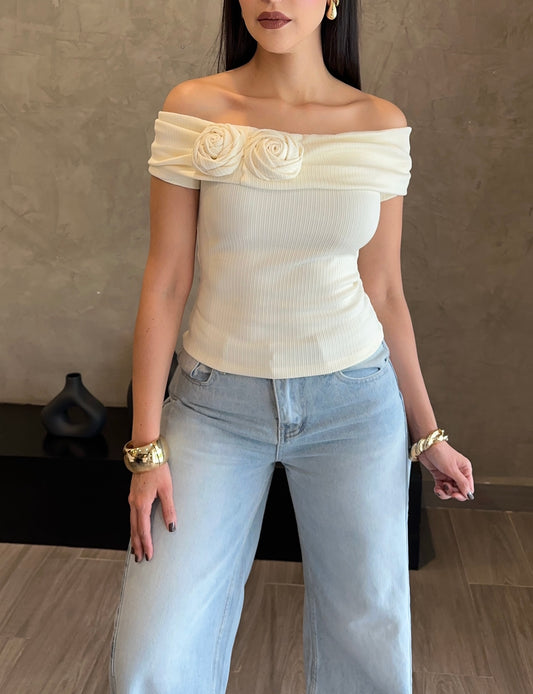 Blusa Off Shoulder