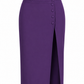Falda Midi Morada