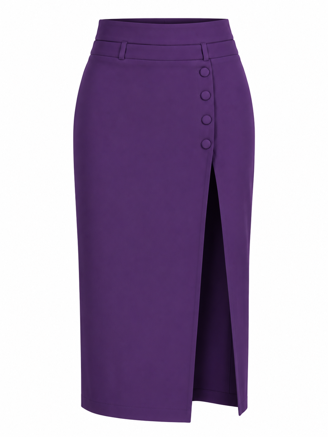 Falda Midi Morada