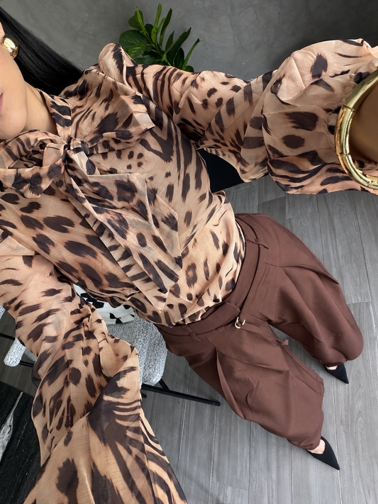 Blusa Animal Print
