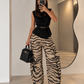 Pantalón Cebra Beige