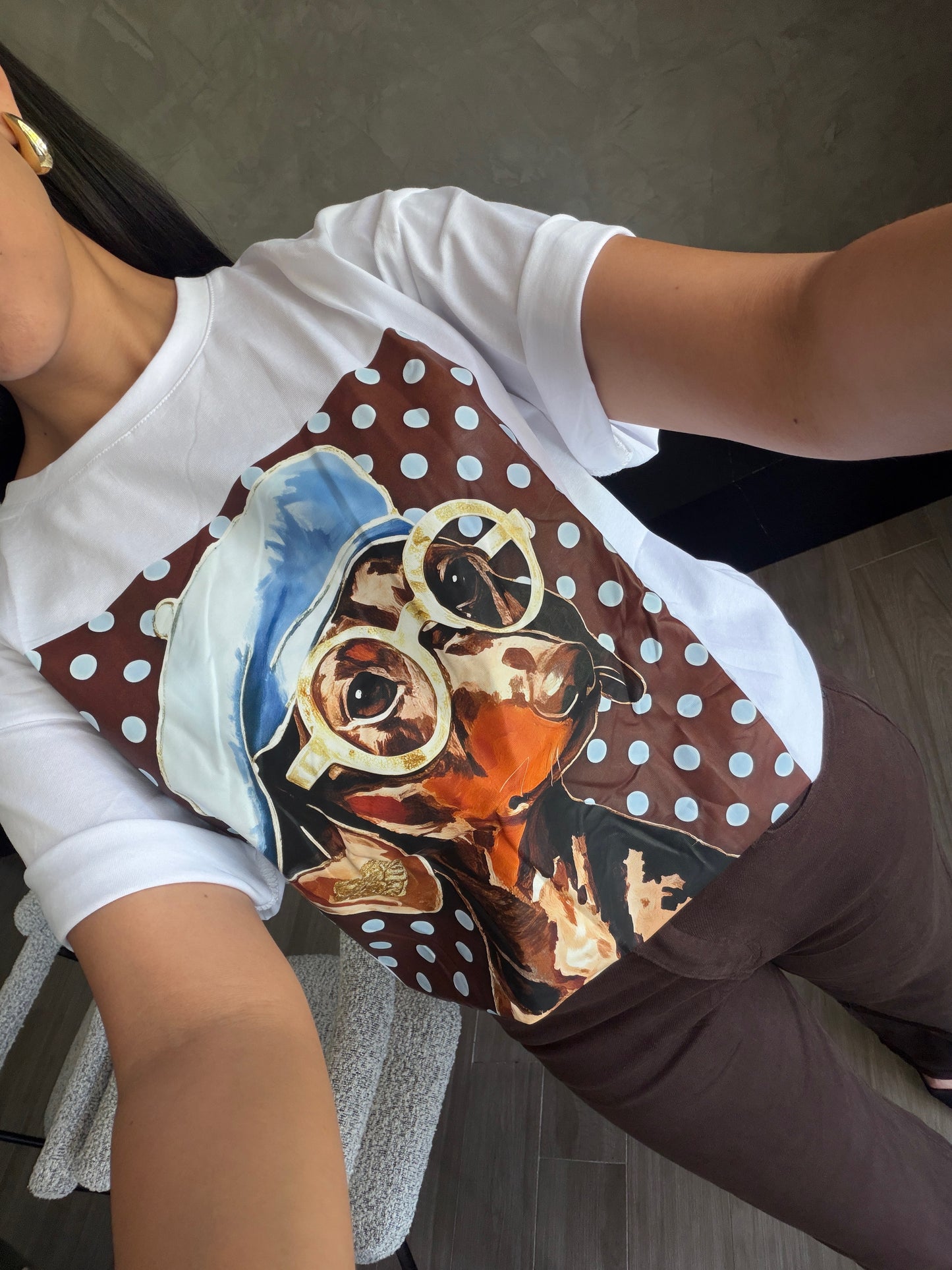 Playera Polka Dog