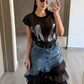 Blusa Tull Encaje