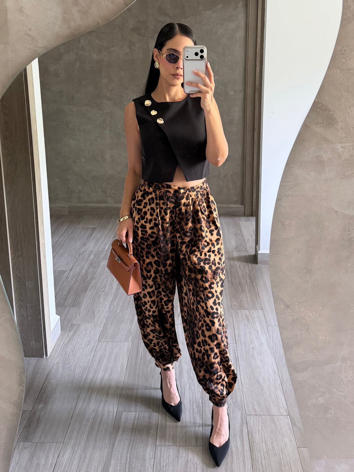 Blusa Botones Dorados