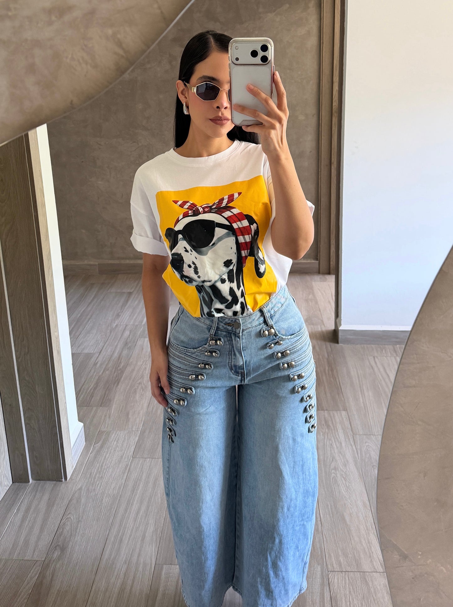 Playera Dalmata Pañuelo