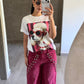 Playera Dog Lentes