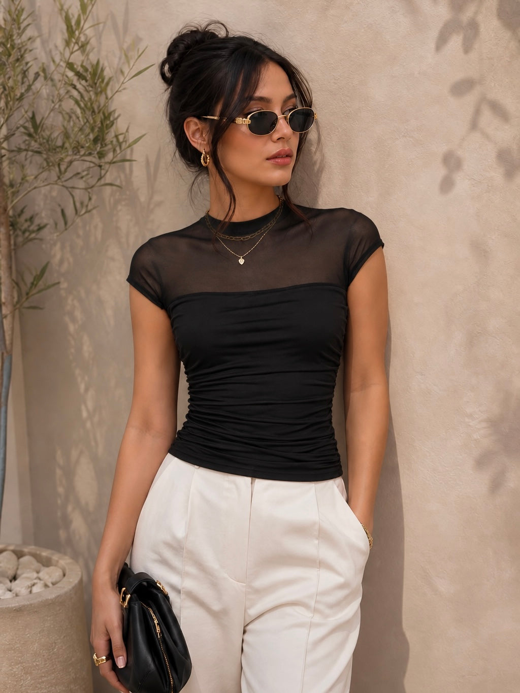Blusa Ariana Negra