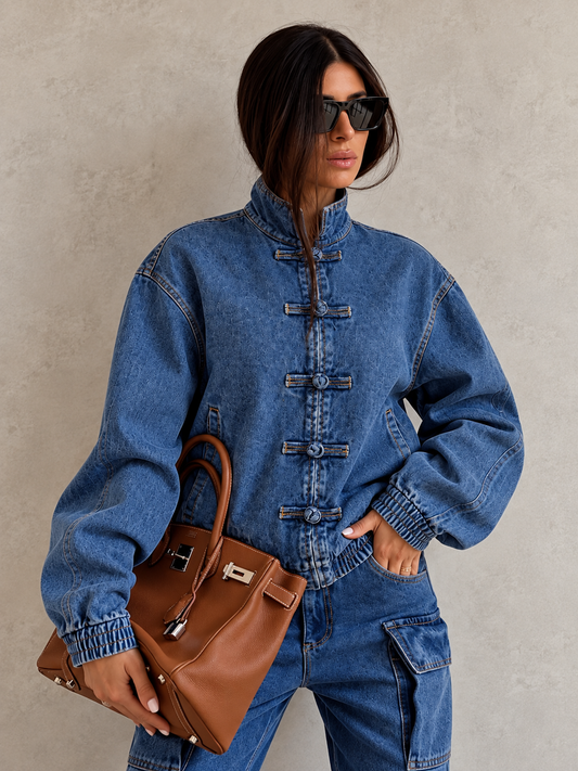 Chamarra Denim Napoleón