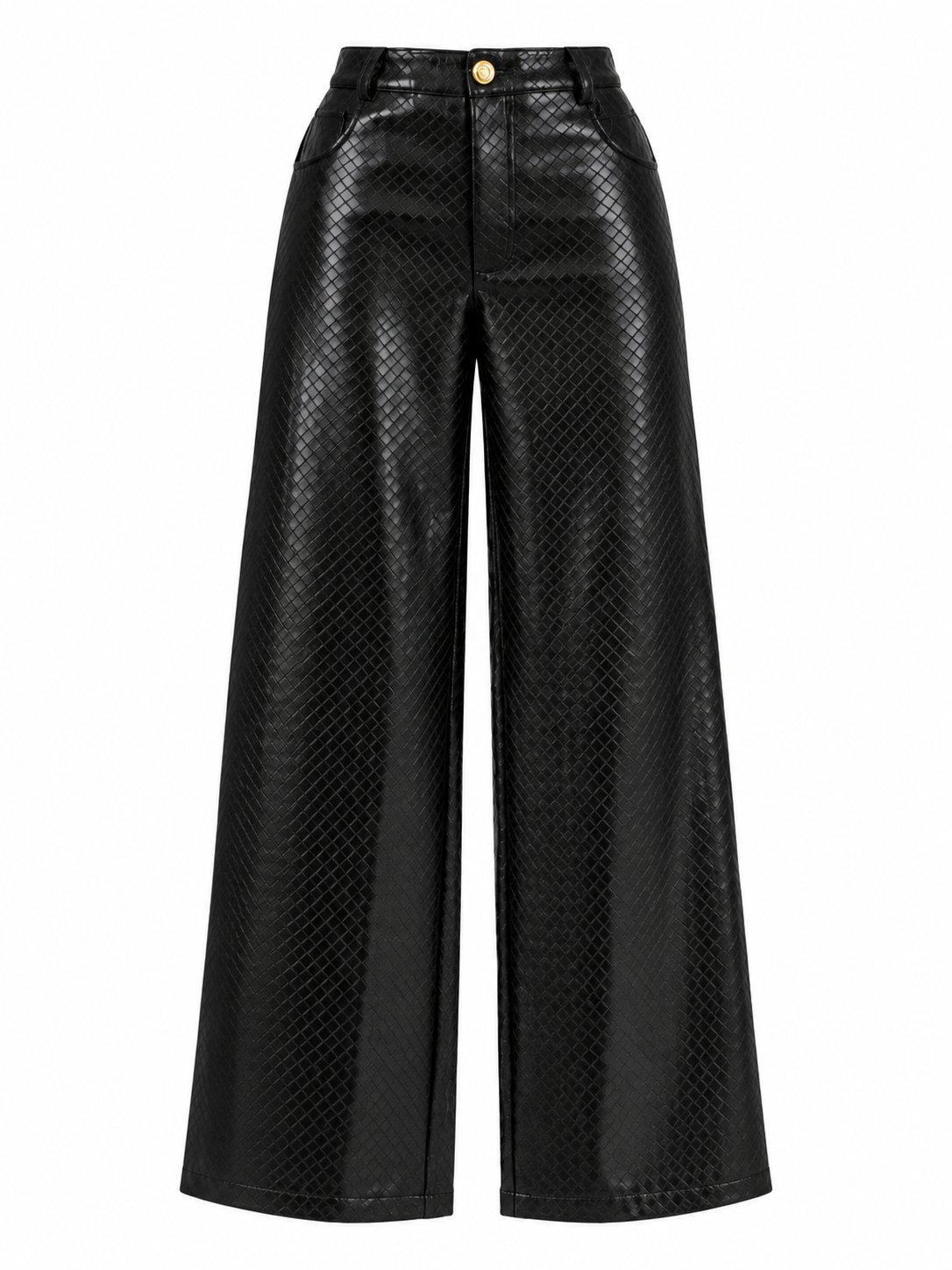 Pantalón Polipiel Negro