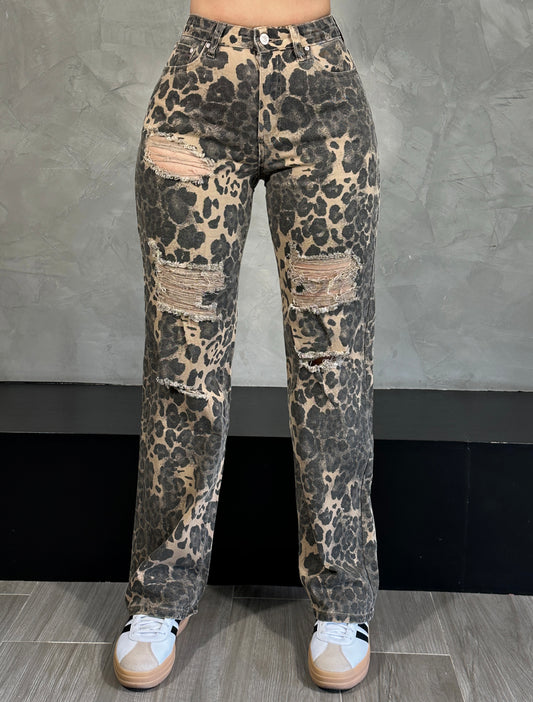 Jeans Leopardo