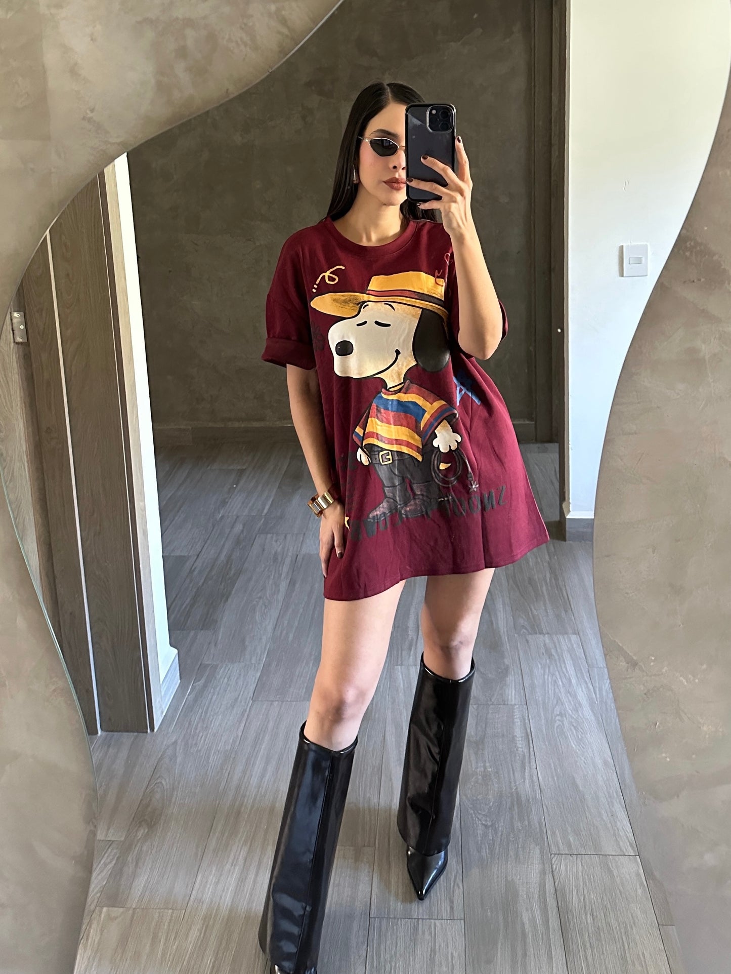 Oversized Snoopy T-shirt
