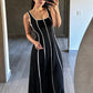 Vestido líneas Blancas
