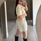 Set Polka Beige