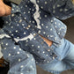 Chamarra Polka Denim