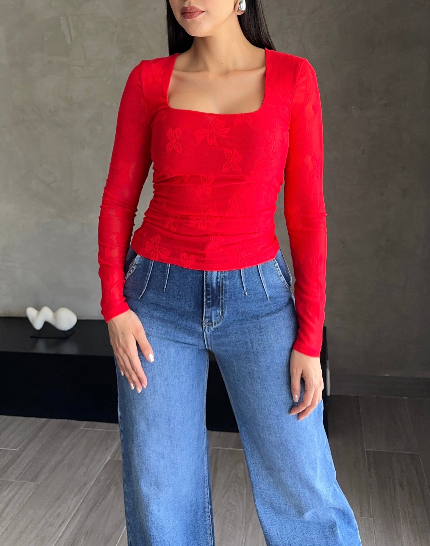 Blusa Moñitos