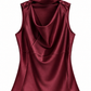 Blusa Satinada Choker