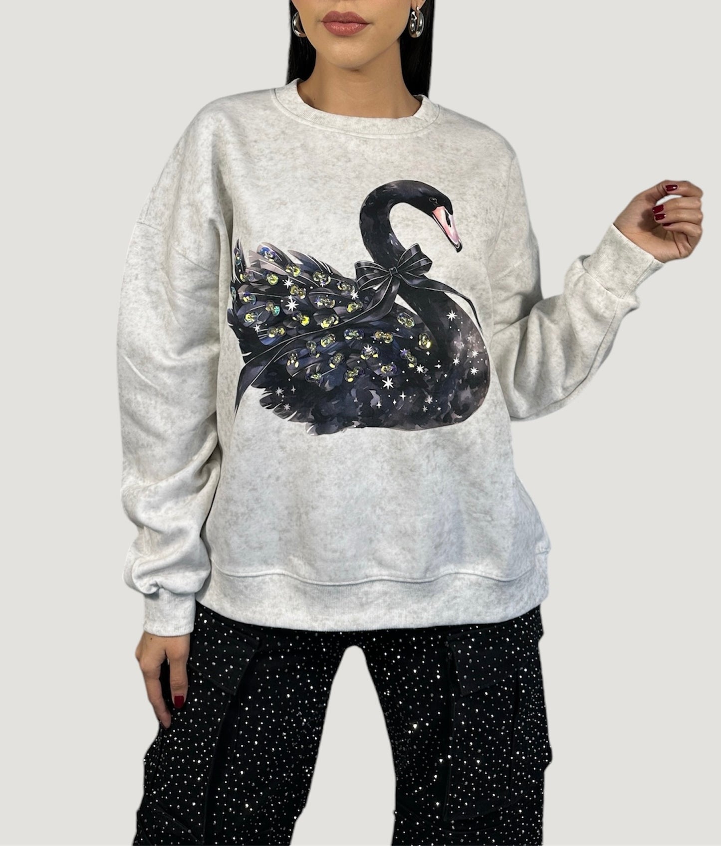 Sudadera Cisne