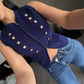 Blusa Napoleón Azul Marino