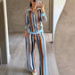 Set Pantalón Rayado