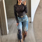 Blusa Mesh Rodeo