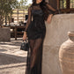 Vestido Mesh Negro