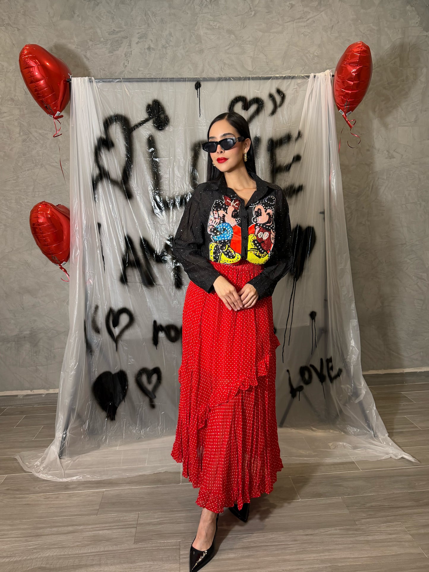 Camisa Mickey Minnie