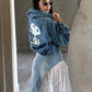 Chamarra Denim Snoopy