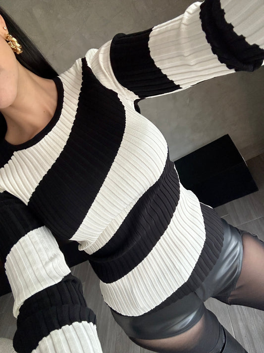 Blusa Rayas