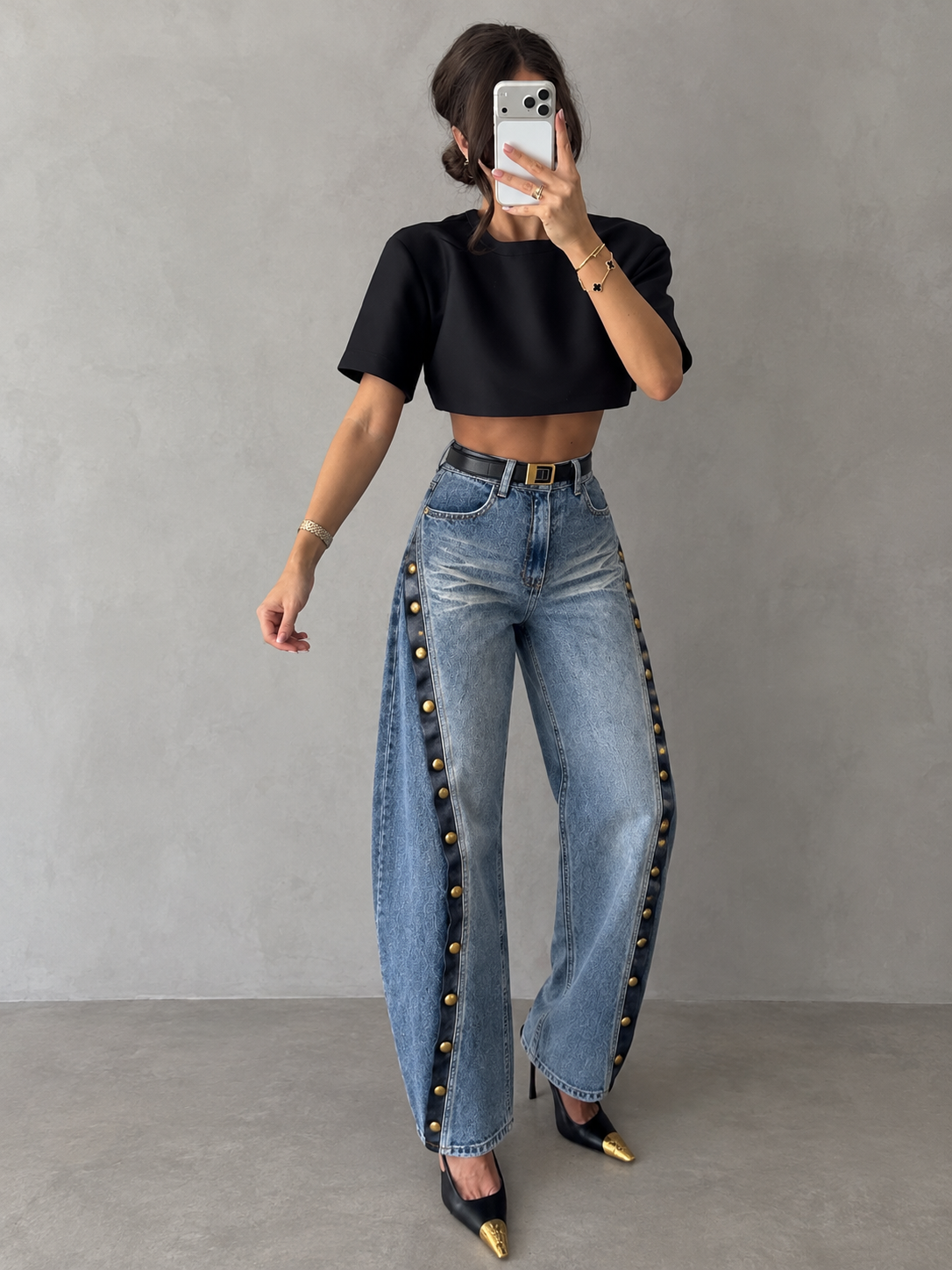 Jeans Deslavado Azul