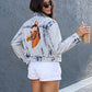 Chamarra Denim Caballo