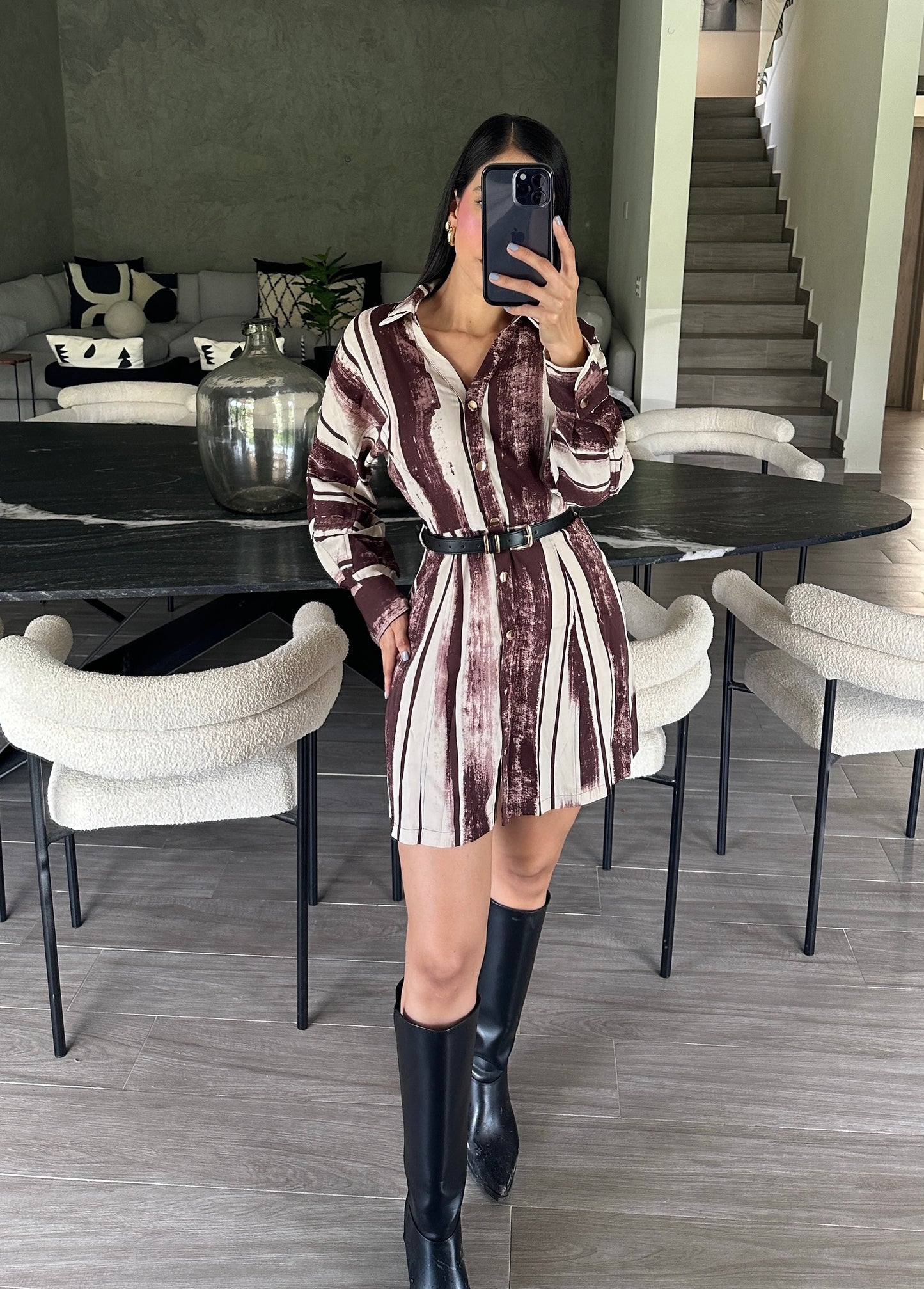 Vestido Con Fajo